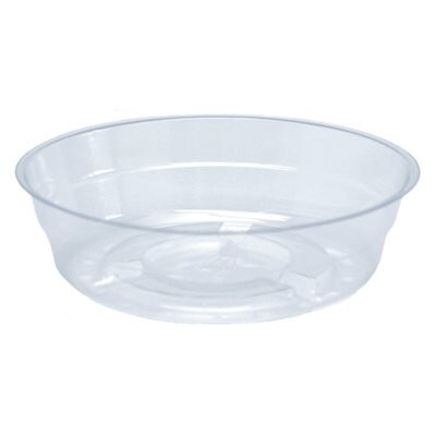 14" CLEAR SAUCER RND cw