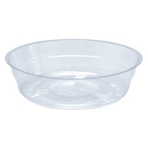 14" CLEAR SAUCER RND cw