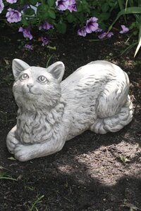 15" Laying Down Cat Color # 21
