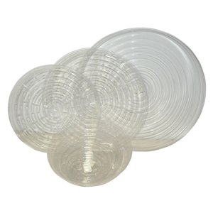 17" CLEAR SAUCER RND cw