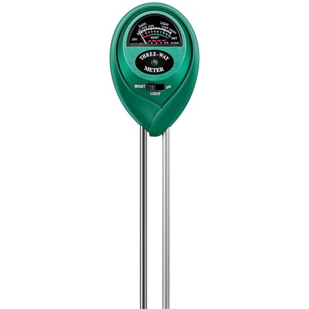 2-WAY MOISTURE AND pH METER