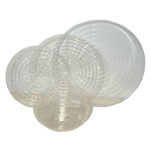 21" CLEAR VINYL SAUCER cw