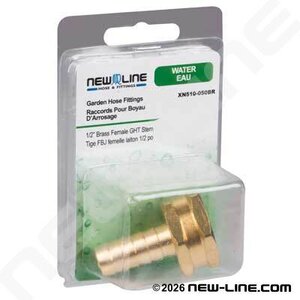 3/4 BRASS FEMALE GHT STEM