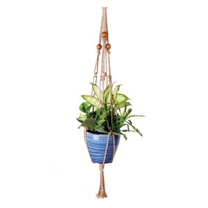 30" ALL NATURAL JUTE PLANT HANGER