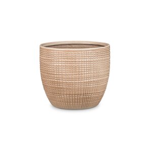 866 14cm COVER POT CANELLA - TAN