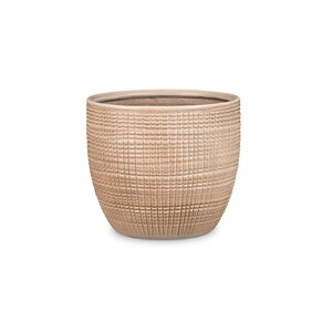 866 14cm COVER POT CANELLA - TAN