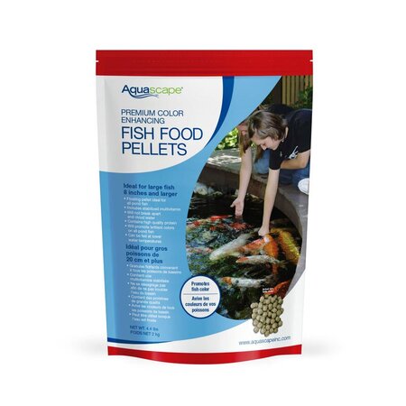 Aquascape Color Enhancing Fish Food Pellets 2kg
