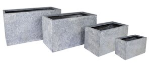 ARIZONA BIGUHI WASHED GREY S (Rectangular Pot)