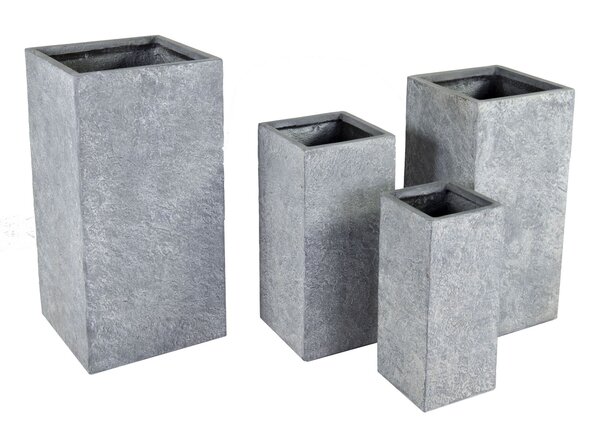 ARIZONA CUBIHI WASHED GREY M (Sq Tall Pot)