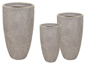 ARIZONA HIGH VASE SAND M (Rnd Tall Pot)