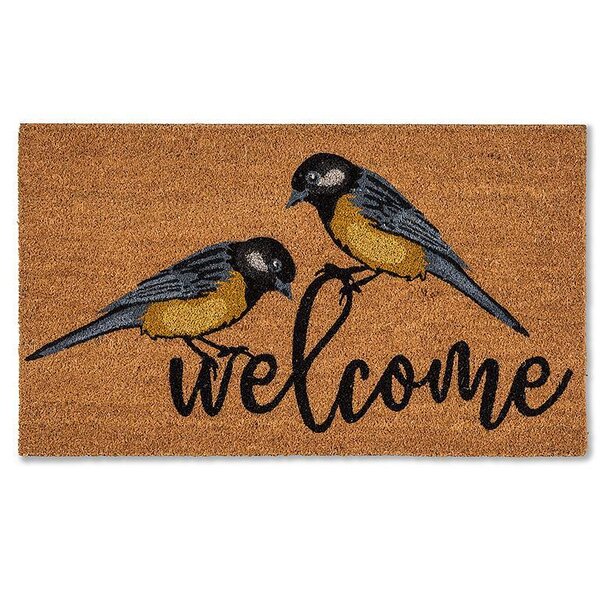 BIRD WELCOME DOORMAT 18"X30" L