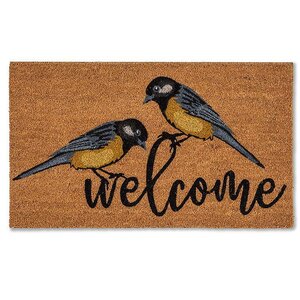 BIRD WELCOME DOORMAT 18"X30" L