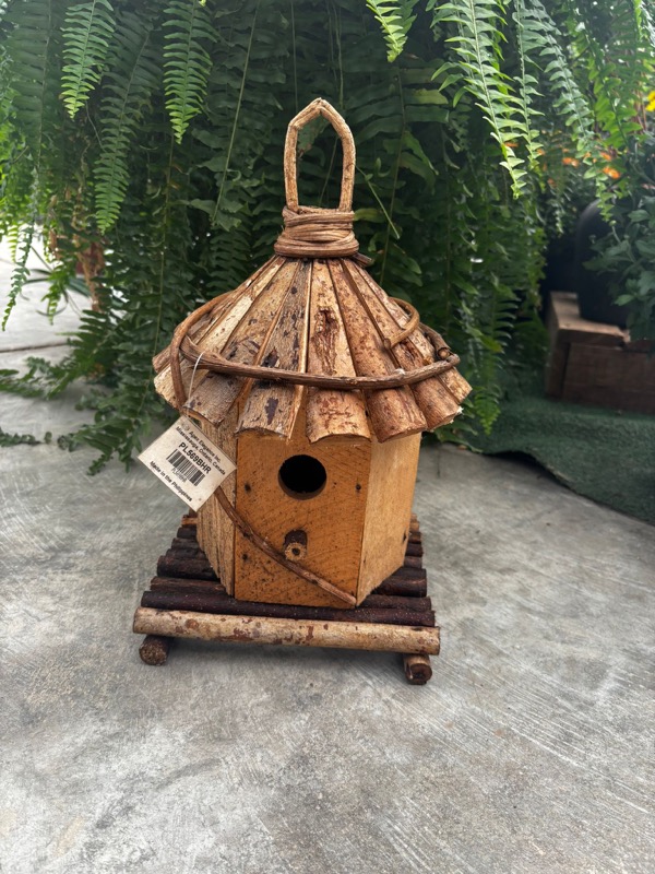BIRDHOUSE WOODEN HANGING