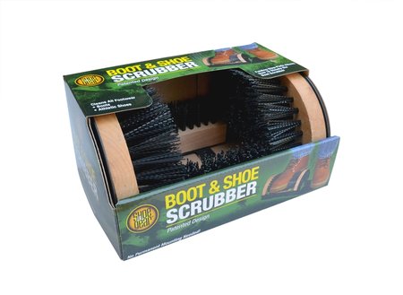 BOOT AND SHOE SCRUBBER AND BRUSH