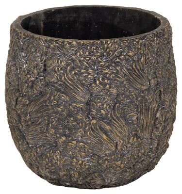 CLAIRE BOWL POT OLD GOLD S