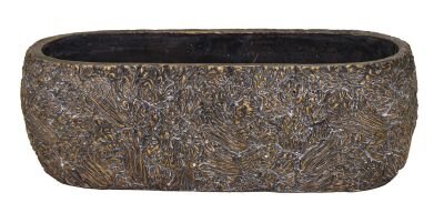 CLAIRE OVAL POT OLD GOLD L