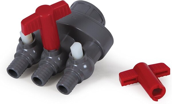 DIVERTER 3 WAY w/FLOW CONTROL