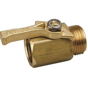 DRAMM HOSE SHUT OFF BRASS - image 1