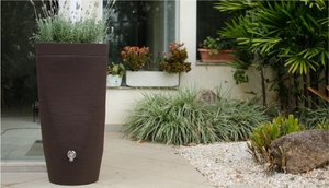 ECO FUSION RAIN BARREL 46CMX93CM BLACK - image 1