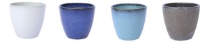 EGG POT DARK BLUE 5.7"