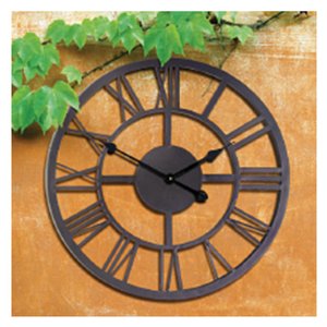 GIANT ROMAN NUMERAL CLOCK 22"