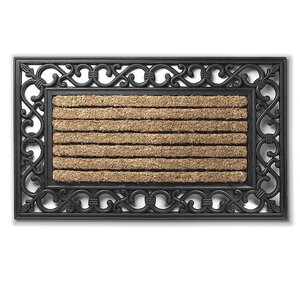 GRILL DOORMAT W/BORDER 18"X30"