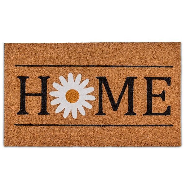 HOME DAISY DOORMAT 18"X30" L