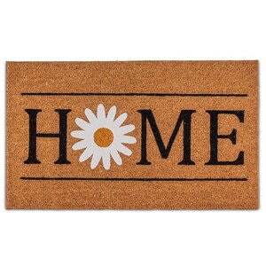 HOME DAISY DOORMAT 18"X30" L