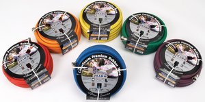 HOSE PREMIUM RUBBER 50' 5/8" DRAMM YELLOW