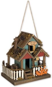 LAKE FRONT COTTAGE BIRDHOUSE