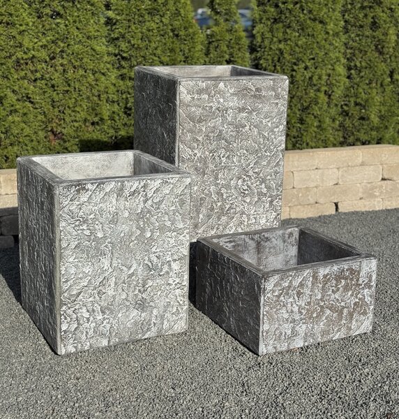 Large Monolith Slate Planter _ FM