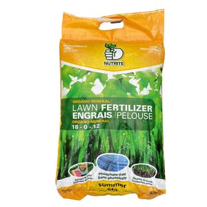 Lawn Fertilizer Summer Nutrite 9kg (18-0-12)