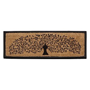 LONG TREE OF LIFE DOORMAT 16X48" L