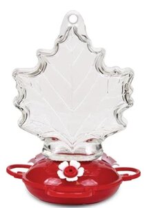 Maple Leaf Feeder Red
