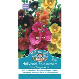 MR FOTHERGILLS HOLLYHOCK GIANT SINGLE MIXED - image 2