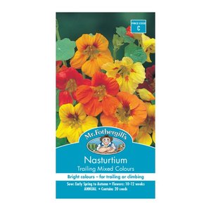 MR FOTHERGILLS NASTURTIUM TRAILING MIXED - image 1