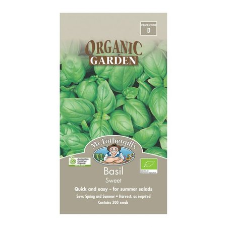 MR FOTHERGILLS ORGANIC SWEET BASIL