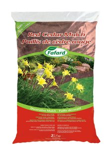 MULCH BAGS RED CEDAR 2FT