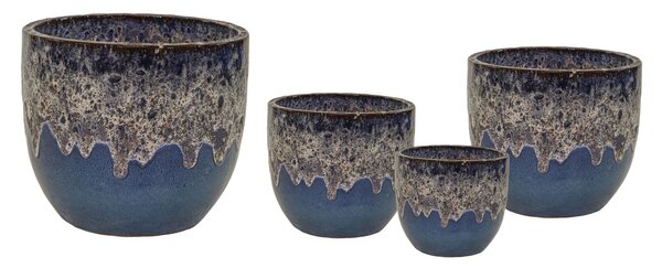 NOBLE EGG 2TONE ANTIC BLUE XS  (BoraBora Pot)