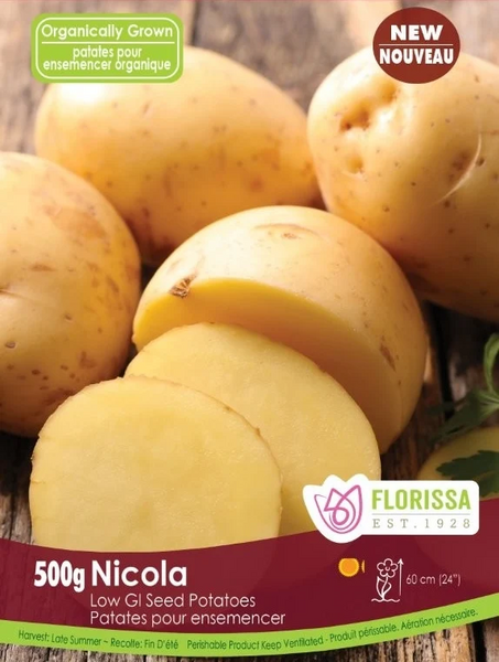 ORGANIC NICOLA POTATOES 500G