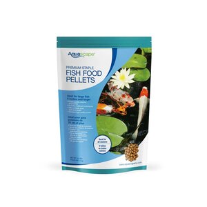 Premium Staple Fish Fodd-Large Pellets - 4.4 LB / 2 KG