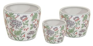 QUIN EGG POT PURPLE/GREEN S (Porcelain Pot)