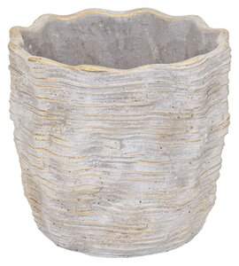 RIVLIO EGG POT WHITE L