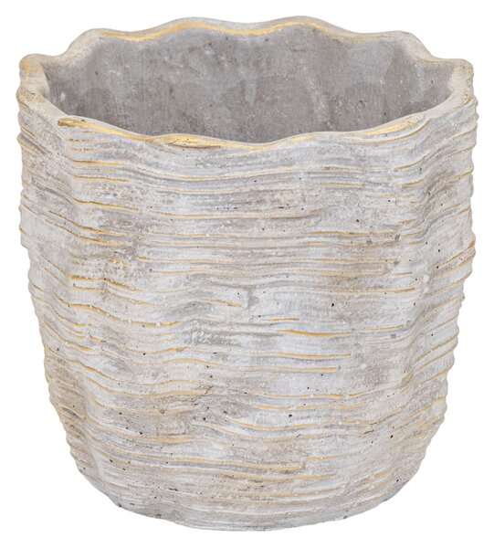 RIVLIO EGG POT WHITE S