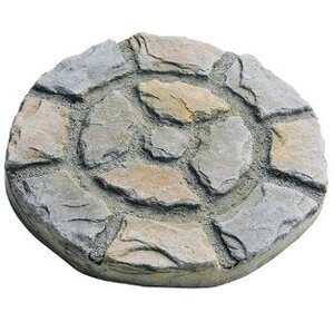 ROMAN CIRCLE STEPPING STONE