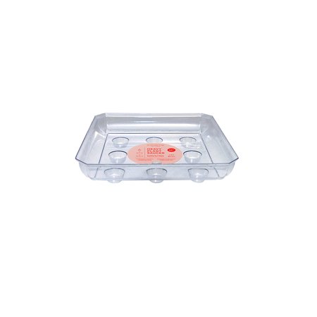 SAUCER PLASTIC SQUARE 10"