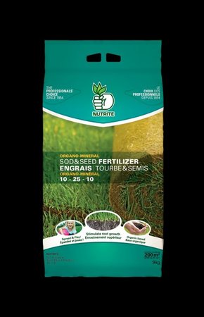 SEED AND SOD FERTILIZER 9kg 10-25-10