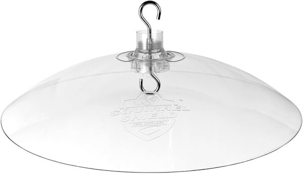 SQUIRREL  BAFFLE SHIELD PLASTIC DUAL MOUNT 16"
