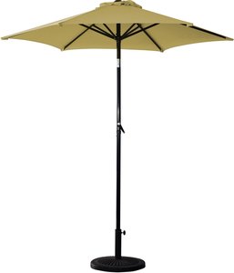 UMBRELLA 9' ALUMINUM TAN