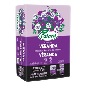 Veranda Container Mix Compressed 56L (Fafard)